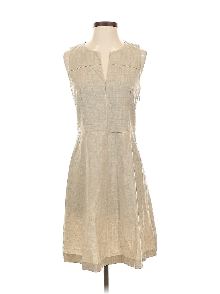 Pre-owned Theory Casual Dress In Brown