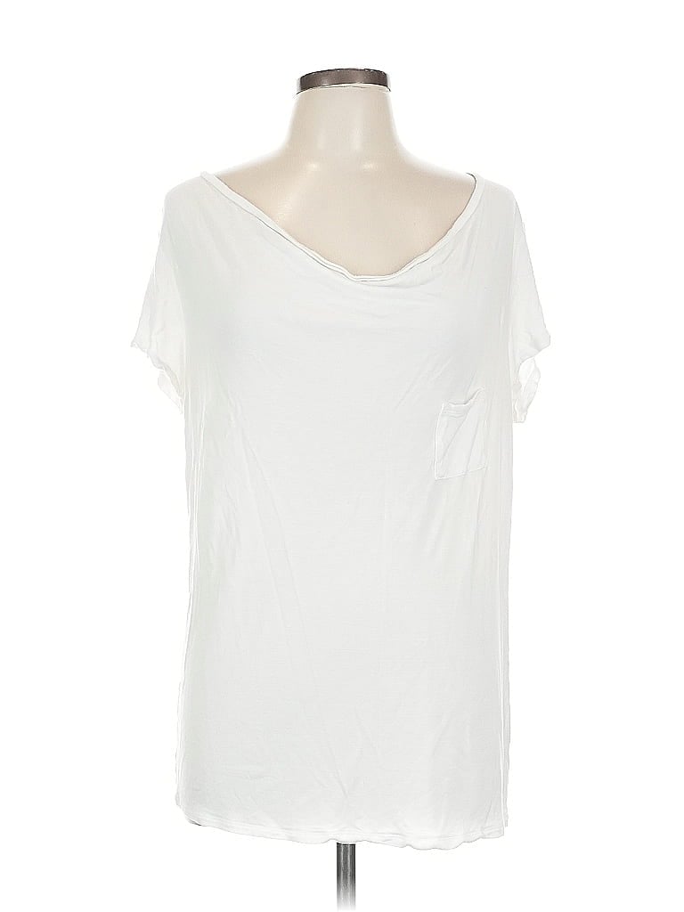 Pre-owned Gap Short Sleeve T-shirt In White