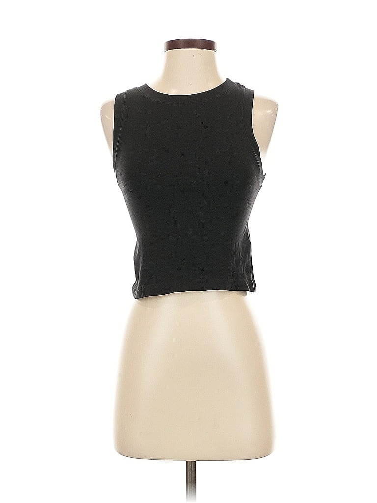 Pre-owned Aura Sleeveless T-shirt In Black
