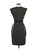 Max and Cleo Color Block Gray Cocktail Dress Size 4 - photo 2