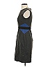 Max and Cleo Color Block Gray Cocktail Dress Size 4 - photo 5