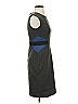 Max and Cleo Color Block Gray Cocktail Dress Size 4 - photo 4