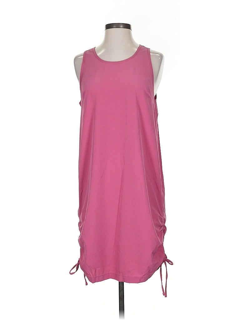 Pre-owned Z By Zella Casual Dress In Pink