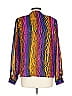 Jordan 100% Polyester Purple Long Sleeve Blouse Size L - photo 2