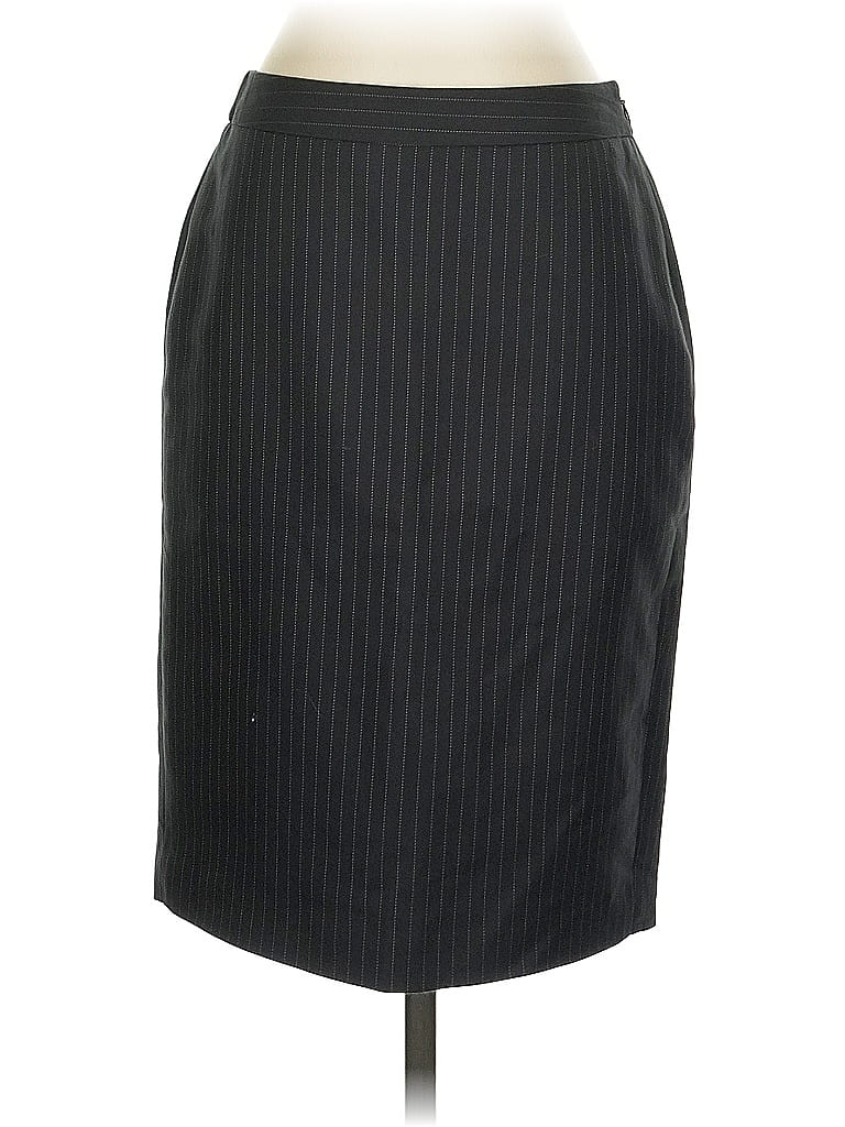 Pre-owned Ann Taylor Loft Formal Skirt In Black