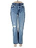 FRAME Hearts Blue Jeans Size 25 waist - photo 1