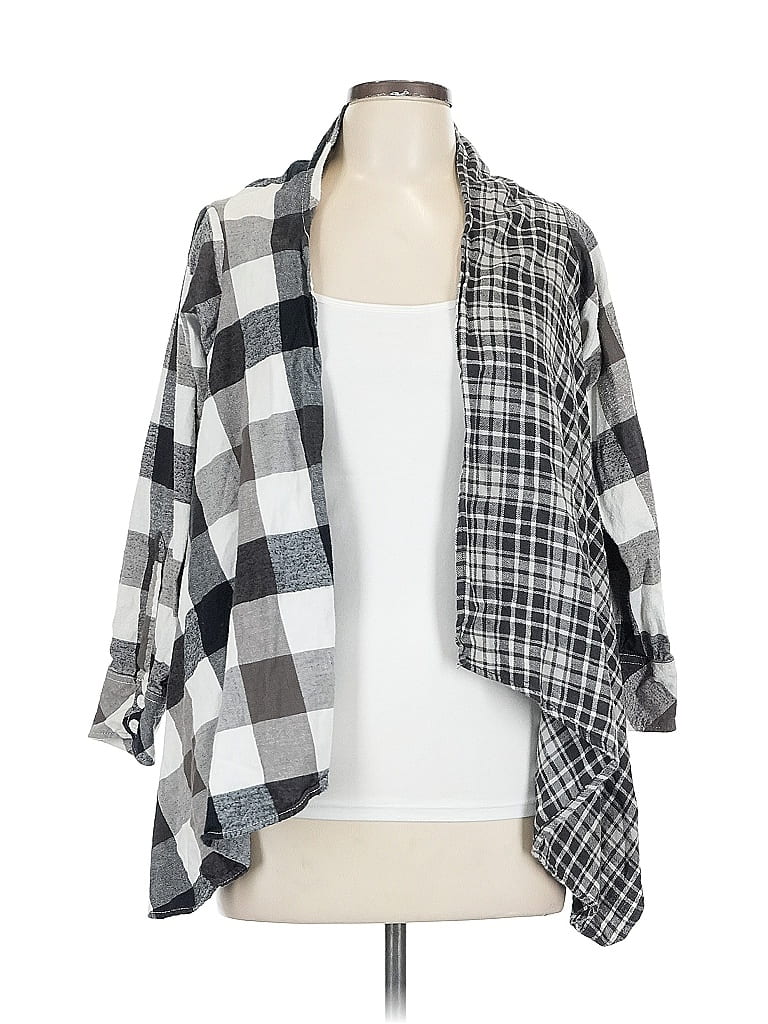 Pre-owned Furst Of A Kind Cardigan Sweater In Gray