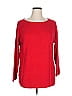 Talbots Red Pullover Sweater Size XL (estimated) - photo 1