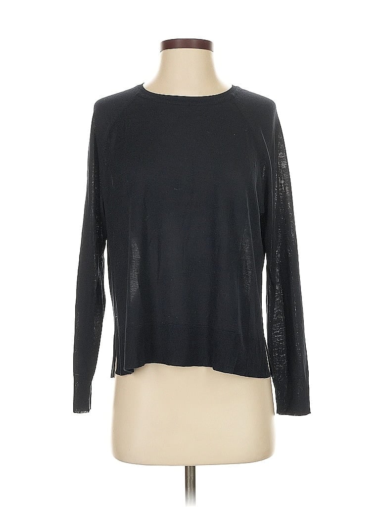 Pre-owned Zara Pullover Sweater In Black