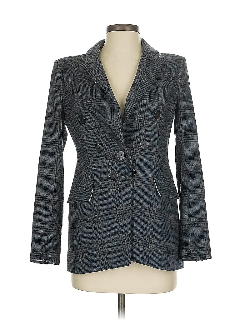 VERONICA BEARD Pre-owned Wool Blazer Jacket In Gray
