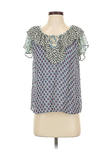 Cecilie Copenhagen Short Sleeve Blouse (view 1)