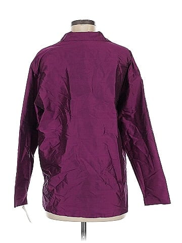 Finity Naturals 3/4 Sleeve Silk Top (view 2)