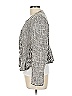 Rebecca Taylor Houndstooth Gray Black Blazer Size 12 - photo 5