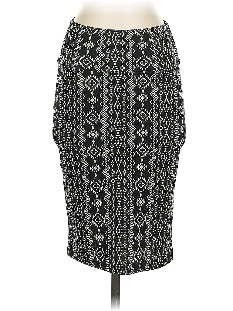 Pre-owned Lularoe Formal Skirt In Black