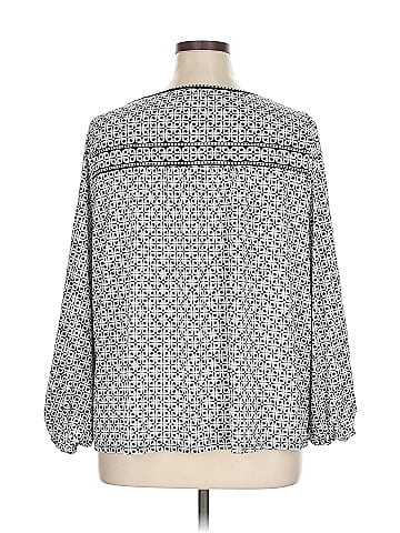 Max Studio 3/4 Sleeve Blouse (view 2)
