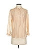 Greylin Tan 3/4 Sleeve Blouse Size XS - photo 1