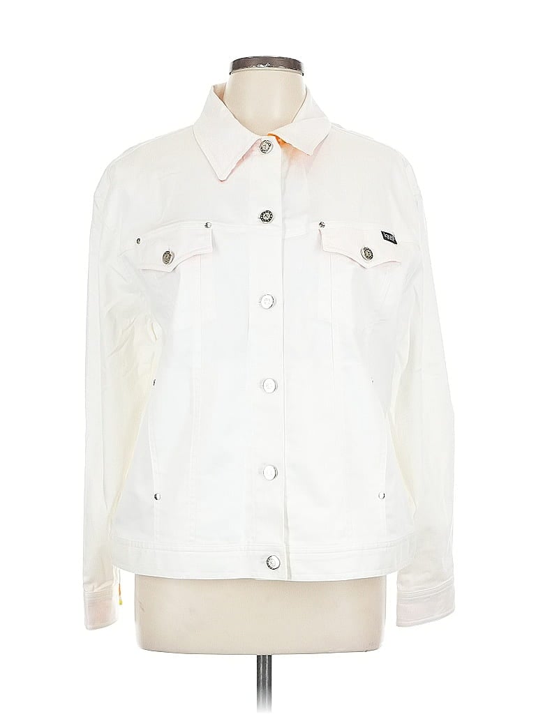 Pre-owned Laurèl Jacket In White