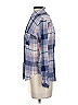 Rails 100% Rayon Plaid Blue Long Sleeve Button-Down Shirt Size XS - photo 5