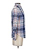 Rails 100% Rayon Plaid Blue Long Sleeve Button-Down Shirt Size XS - photo 4