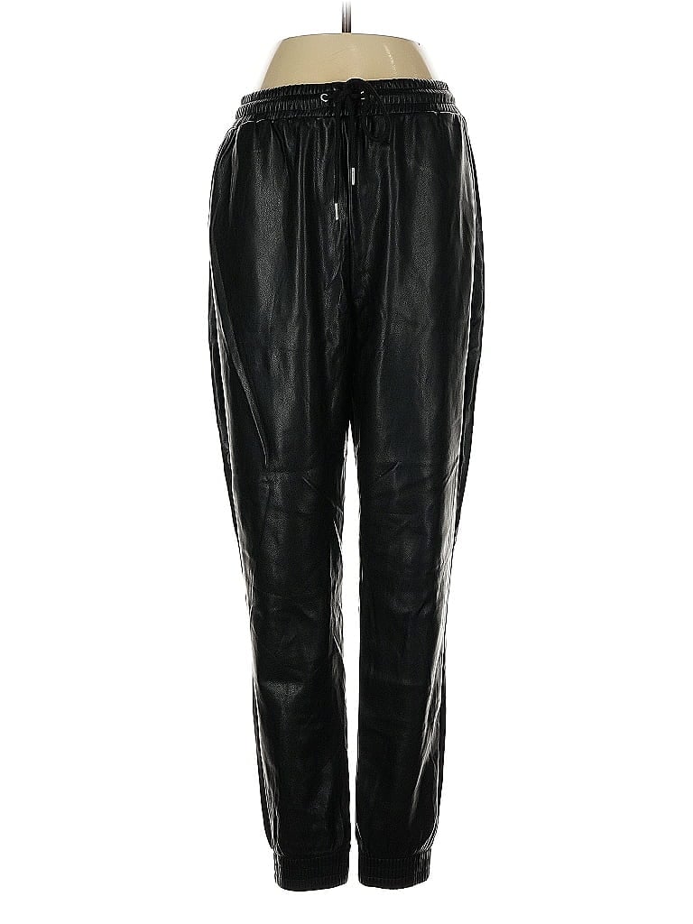 Pre-owned Avec Les Filles Track Pants In Black