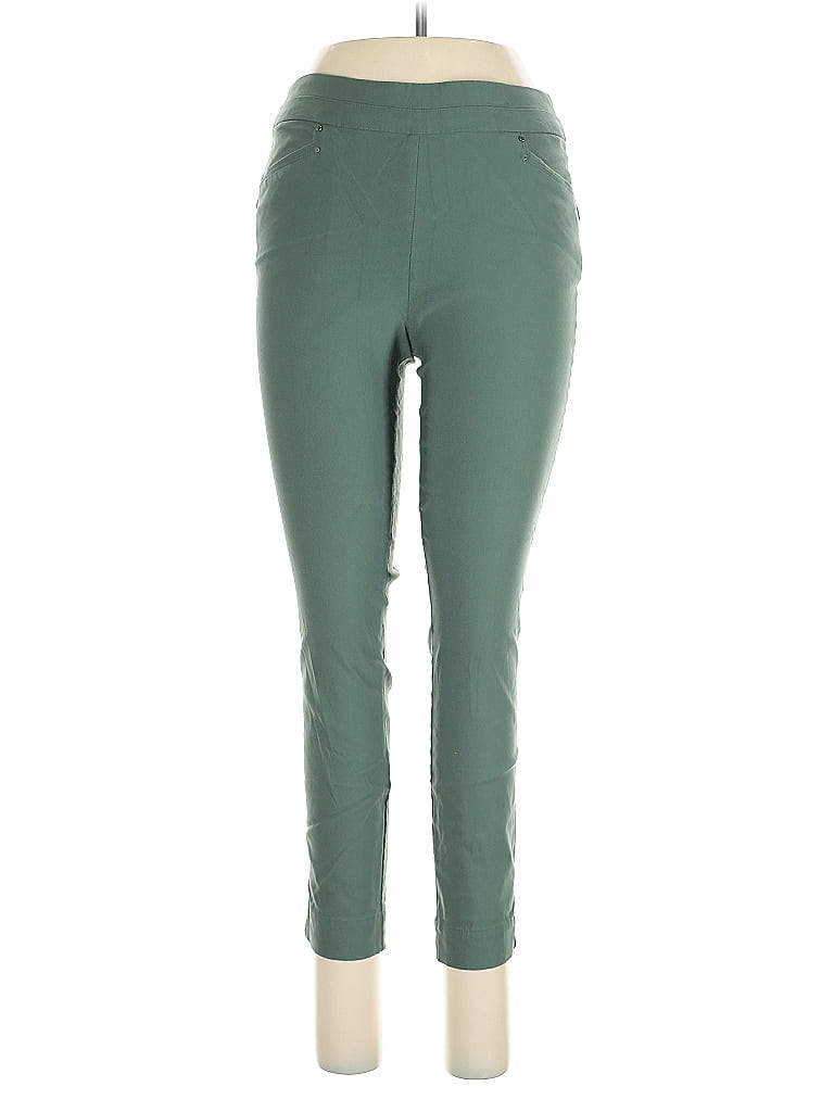 Pre-owned Violets & Roses Active Pants In Green
