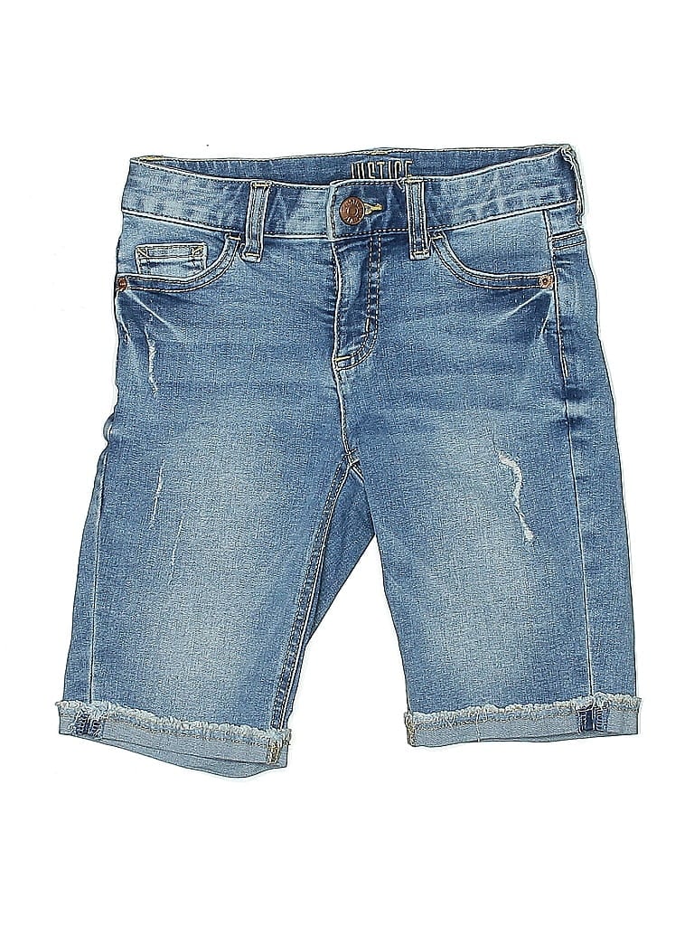 Click to view more detailed imagery on our partner's website Pre-owned Justice Kids' Denim Shorts In Blue