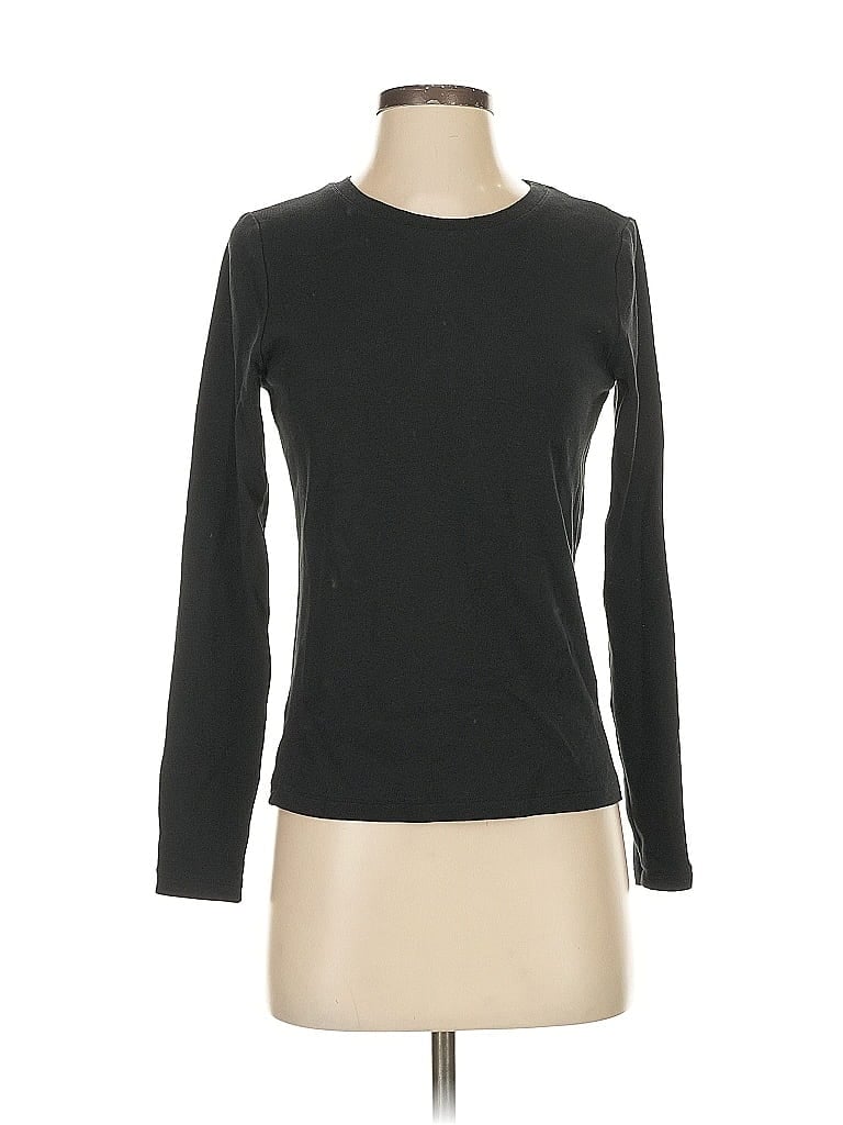 Click to view more detailed imagery on our partner's website Pre-owned Club Monaco Long Sleeve T-shirt In Black