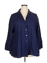 Pomander Place 3/4 Sleeve Button Down Shirt