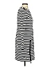 MICHAEL Michael Kors Stripes Gray Casual Dress Size S - photo 4