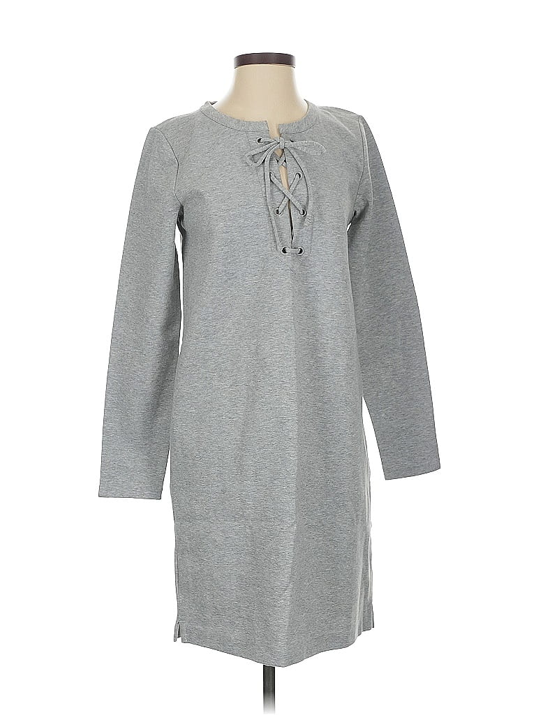 Pre-owned J.crew Mercantile Casual Dress In Gray