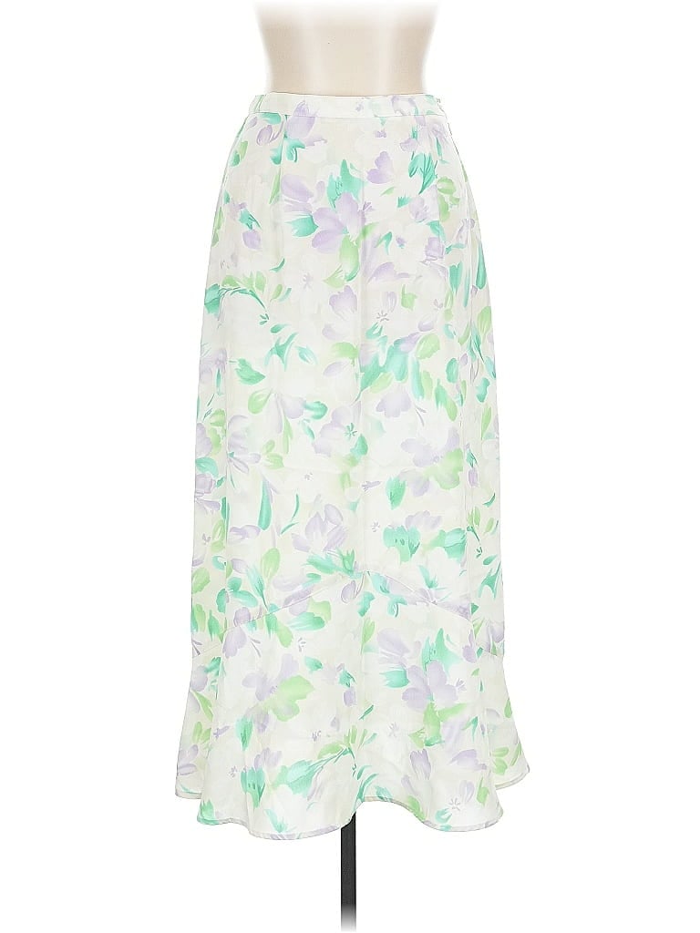 Pre-owned Sag Harbor Casual Skirt In White