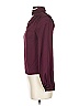 Intermix 100% Silk Burgundy 3/4 Sleeve Silk Top Size 0 - photo 5
