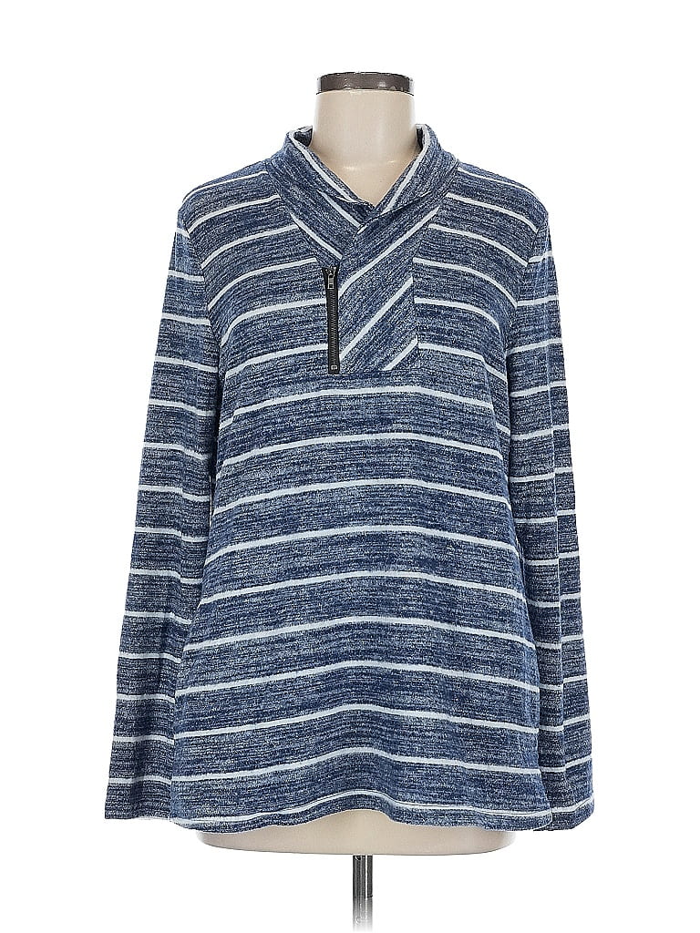 Pre-owned Unbranded Pullover Sweater In Blue