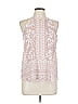E&M Collection 100% Polyester Pink Sleeveless Blouse Size L - photo 1