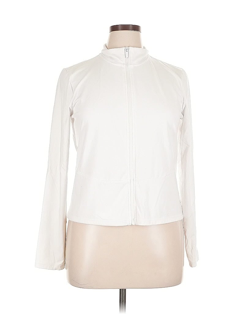 Click to view more detailed imagery on our partner's website Pre-owned Flx Track Jacket In White