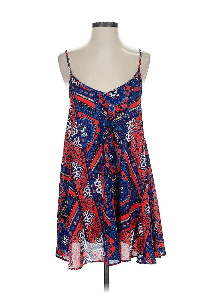 Click to view more detailed imagery on our partner's website Pre-owned Show Me Your Mumu Casual Dress In Blue