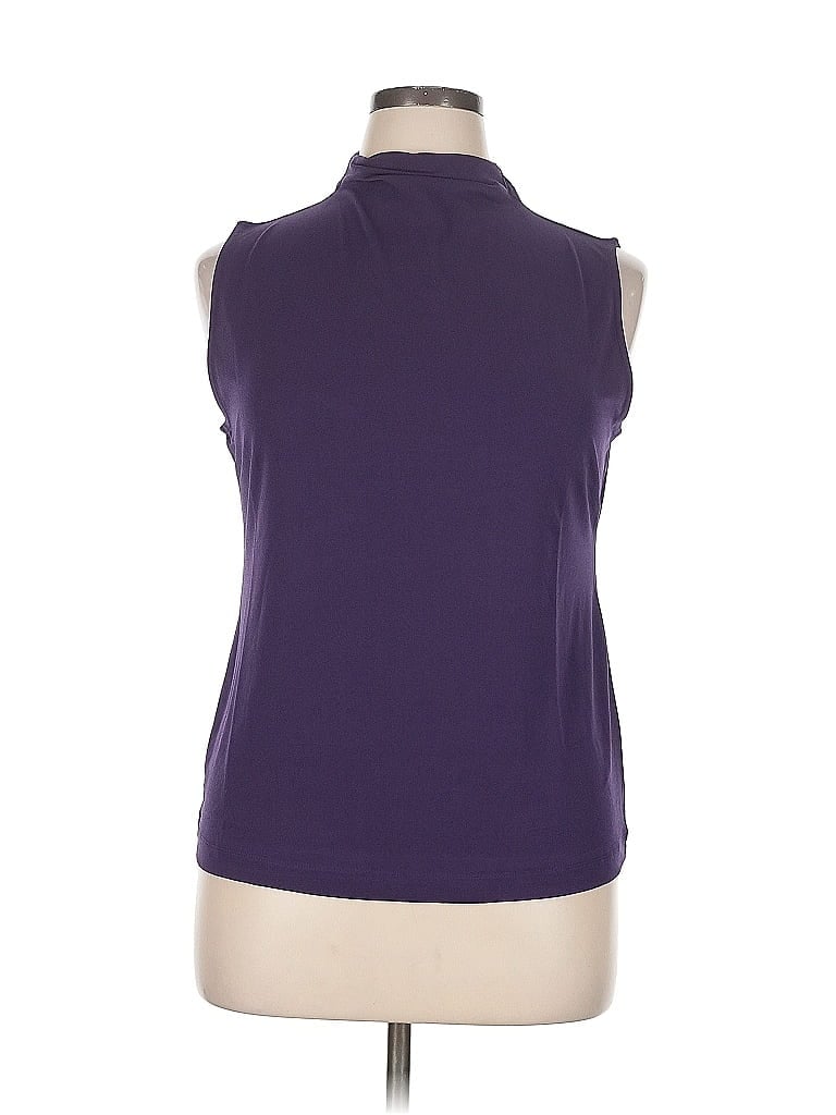Pre-owned Catherine Catherine Malandrino Sleeveless Blouse In Purple