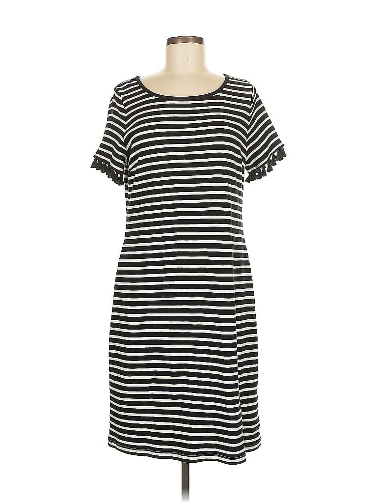 Pre-owned Talbots Casual Dress In Black