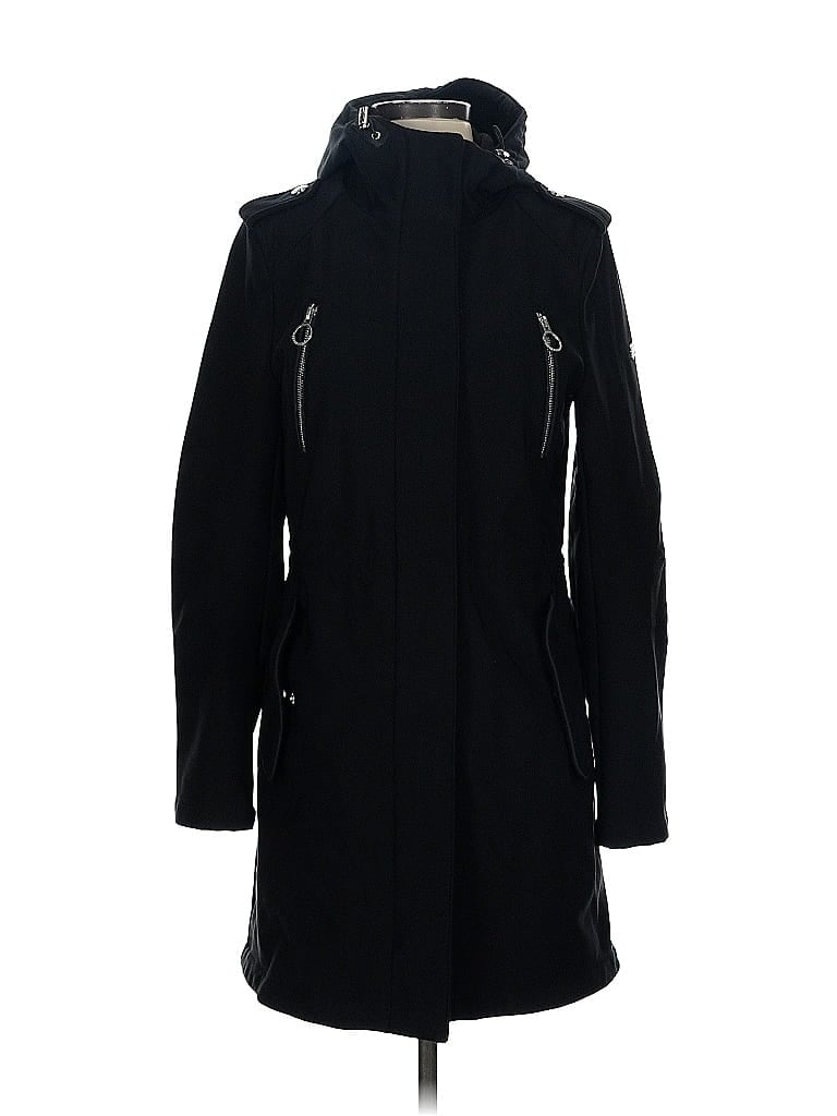 Pre-owned Bcbgeneration Coat In Black