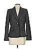 Suit Studio 100% Polyester Tweed Gray Blazer Size 6 - photo 1