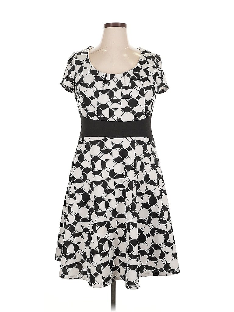 Pre-owned Dressbarn Casual Dress In Black