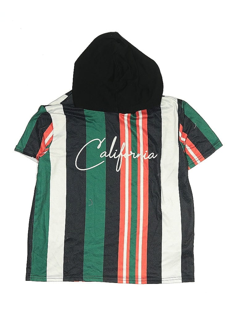 Pre-owned Shein Kids' Short Sleeve T-shirt In Green