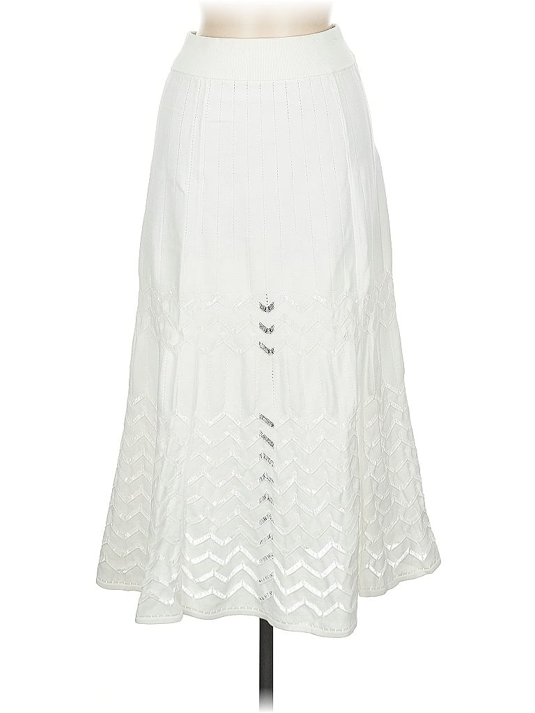 Pre-owned A.l.c Casual Skirt In White