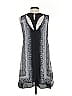 BCBGMAXAZRIA 100% Polyester Graphic Gray Casual Dress Size XS - photo 2
