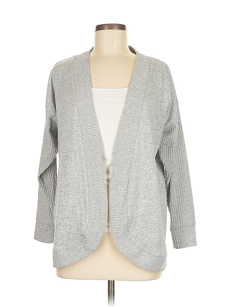 Pre-owned Haven Well Within Cardigan Sweater In Gray