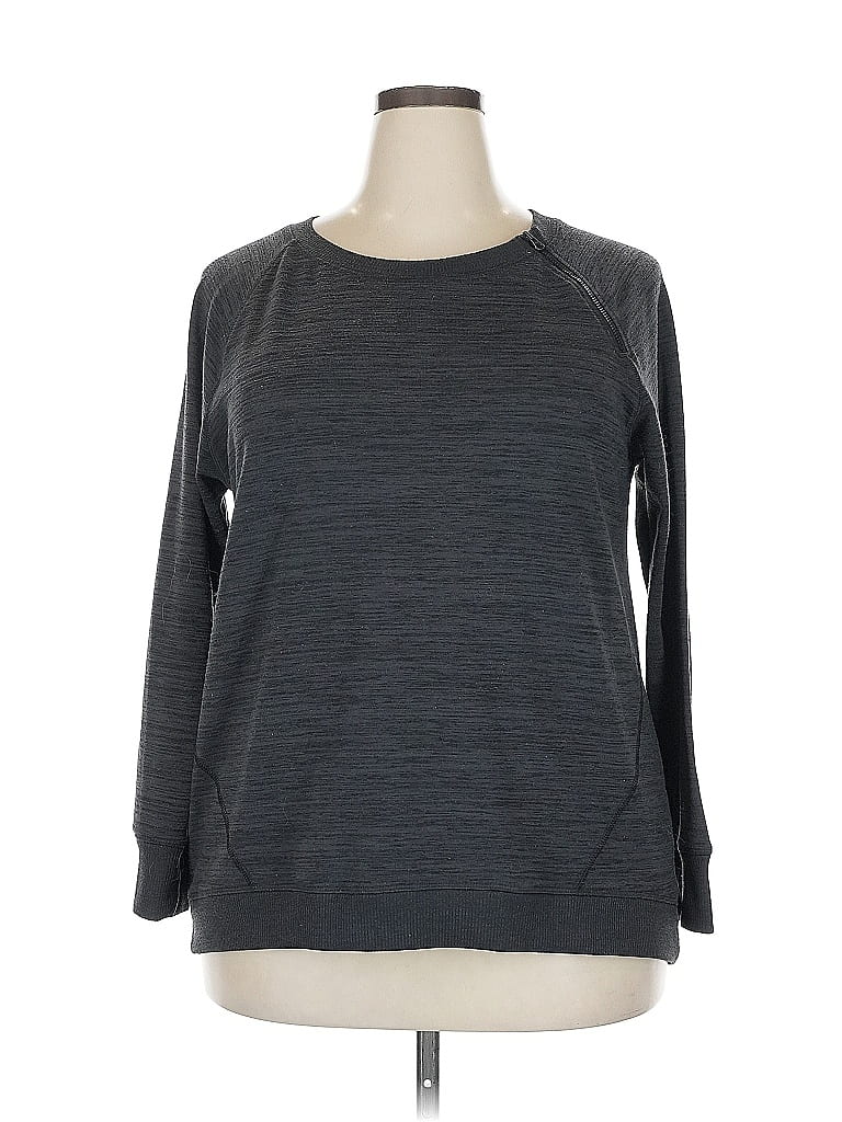 Pre-owned Gerry Pullover Sweater In Gray