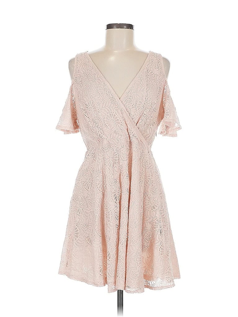 Pre-owned Papillon Cocktail Dress In Pink