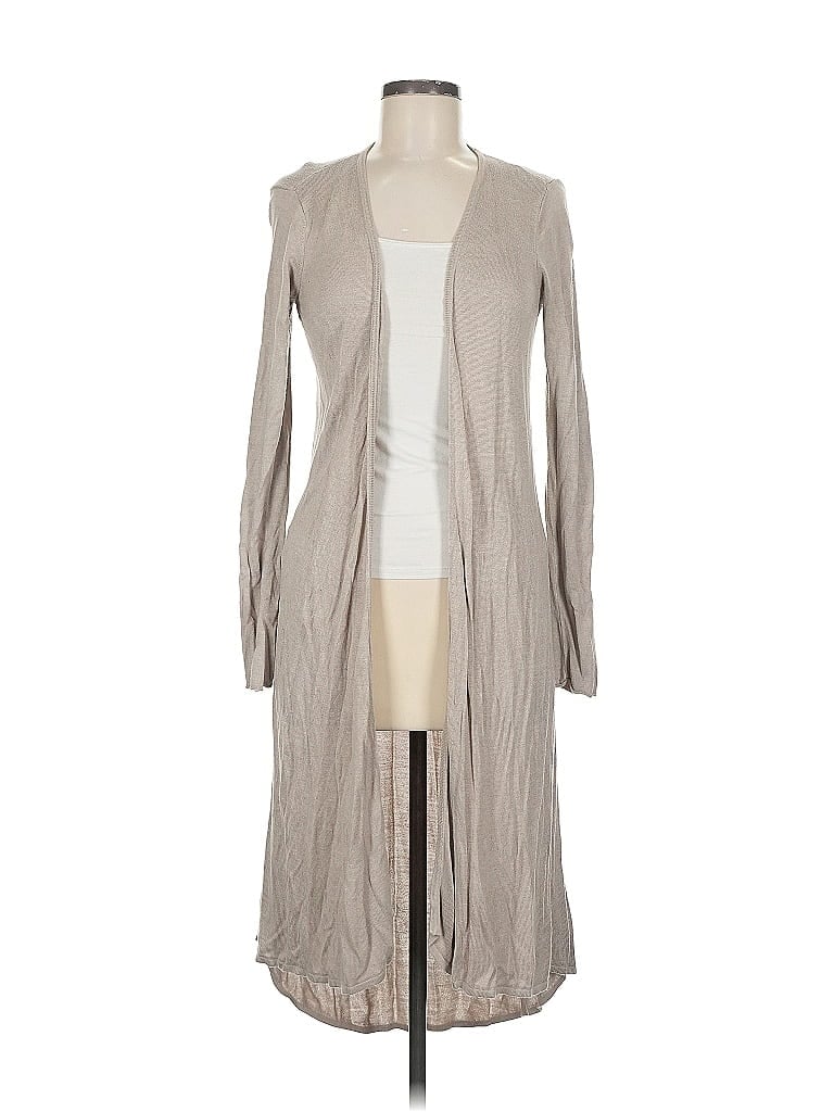 Pre-owned Express Outlet Cardigan Sweater In Gray