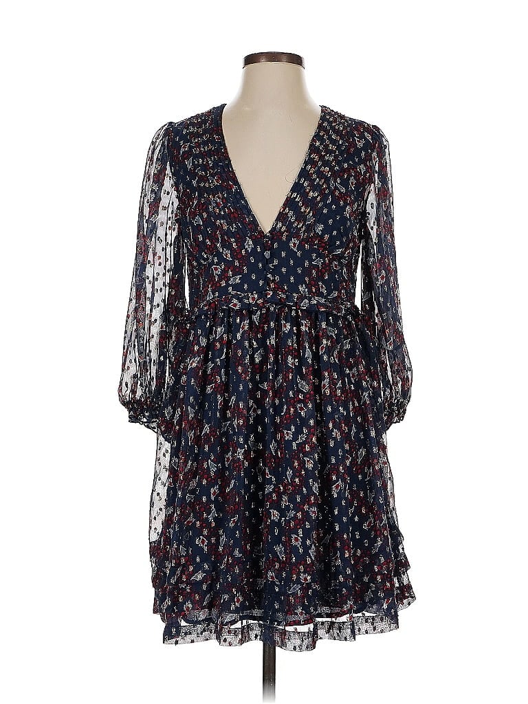 Pre-owned Urban Outfitters Casual Dress In Blue