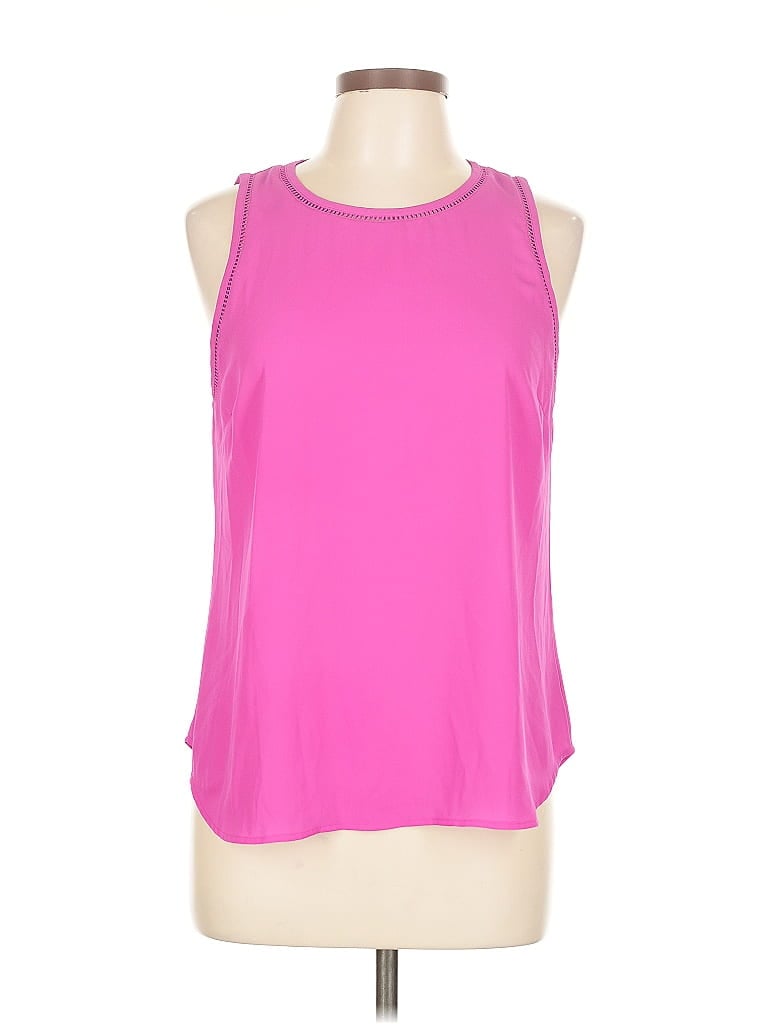 Pre-owned J.crew Factory Store Sleeveless Top Pink Halter Neckline Tops